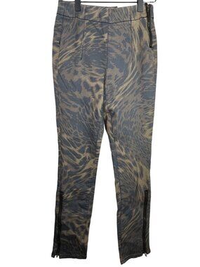 BDG Urban Outfitters Jeans 27 High Rise Skinny Brown Animal Print Denim